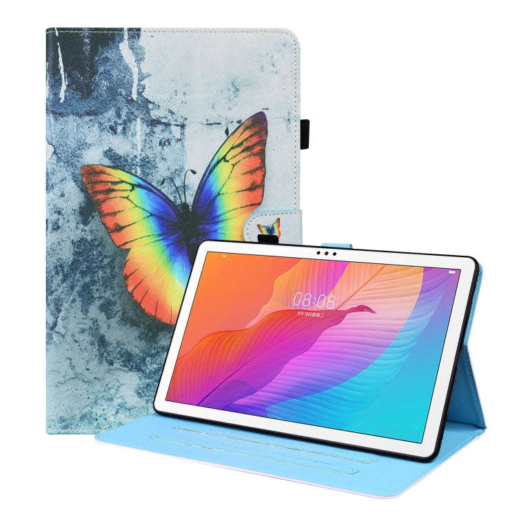 For Huawei MatePad T 10 / T 10s / Honor Enjoy 2 10.1 Animal Pattern Horizontal Flip Leather Case ...