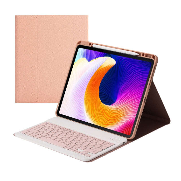 HK132 Detachable Plastic Bluetooth Keyboard Tablet Case with Holder & Pen Slot For iPad Pro 12.9 ...
