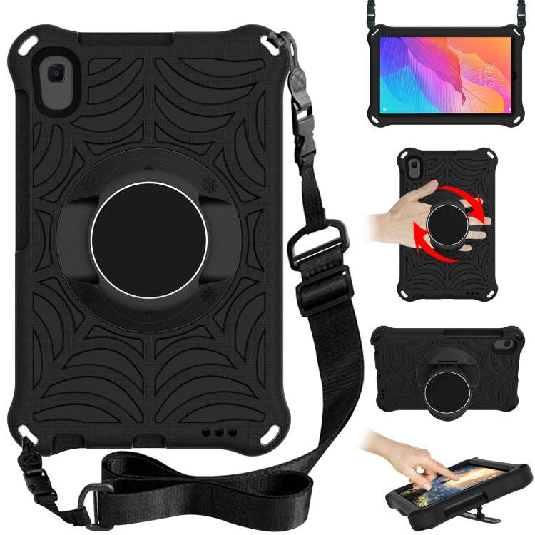 For Huawei MatePad T 8 8.0 inch Spider King EVA Protective Case with Adjustable Shoulder Strap & ...