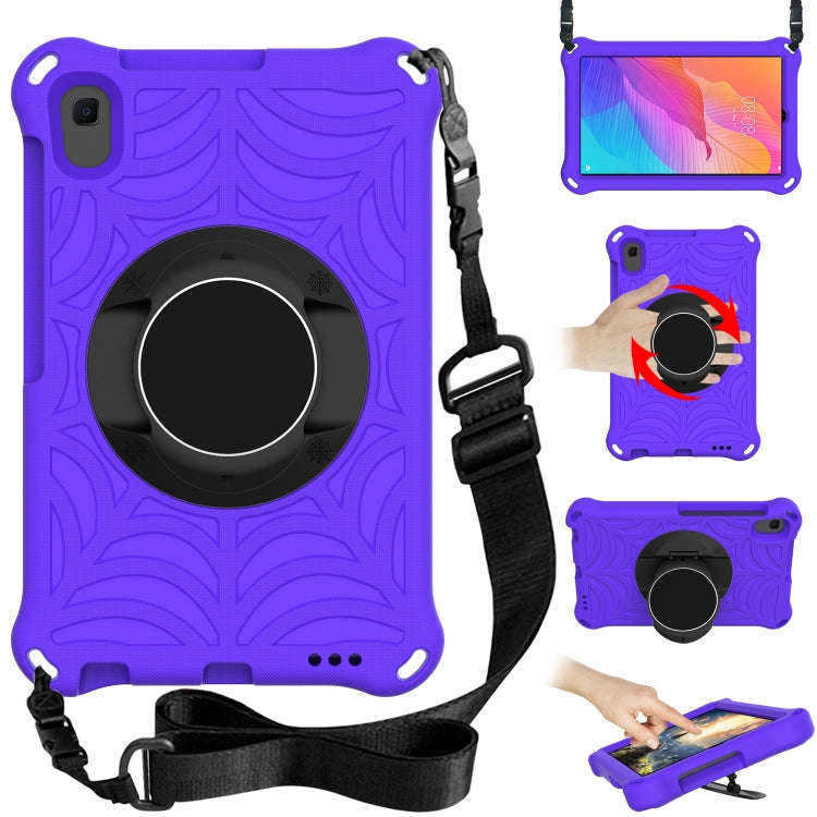 For Huawei MatePad T 8 8.0 inch Spider King EVA Protective Case with Adjustable Shoulder Strap & ...