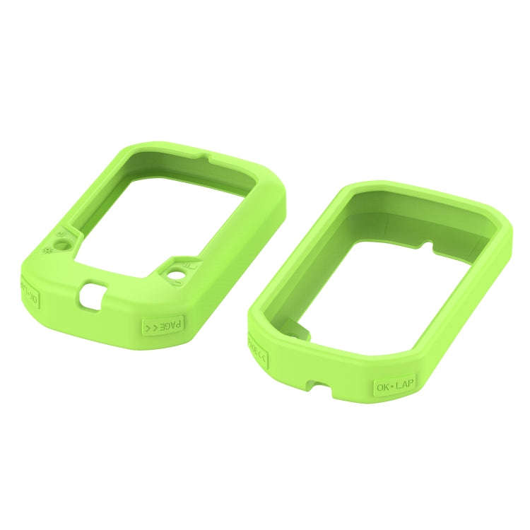 For Bryton Rider 430 / 320 Universal Silicone Protective Case Cover(Lime Green)