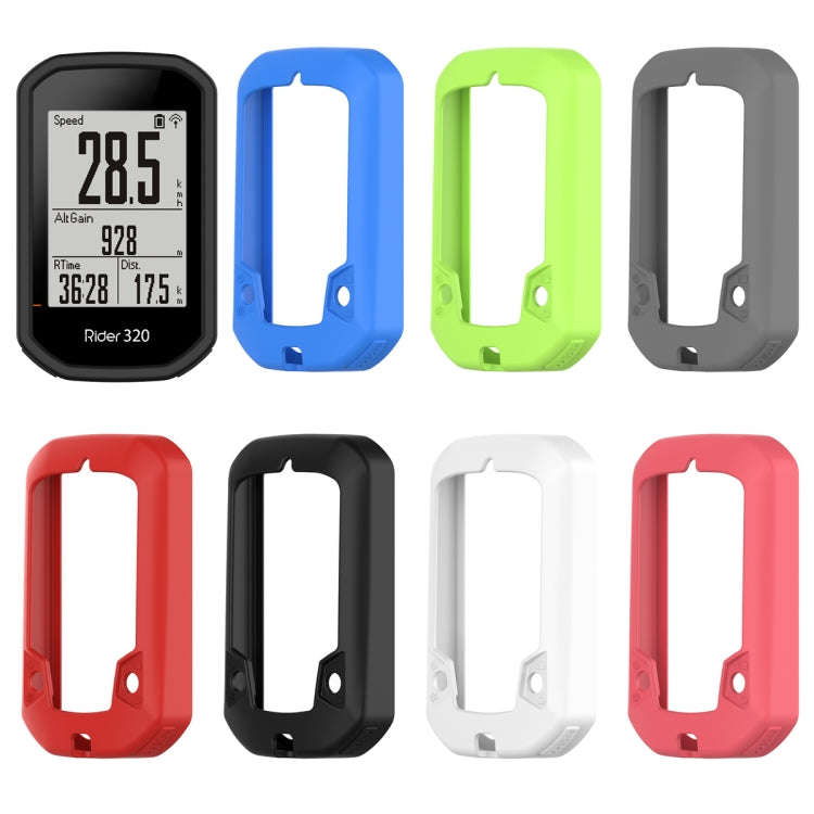 For Bryton Rider 430 / 320 Universal Silicone Protective Case Cover(Dark Blue)