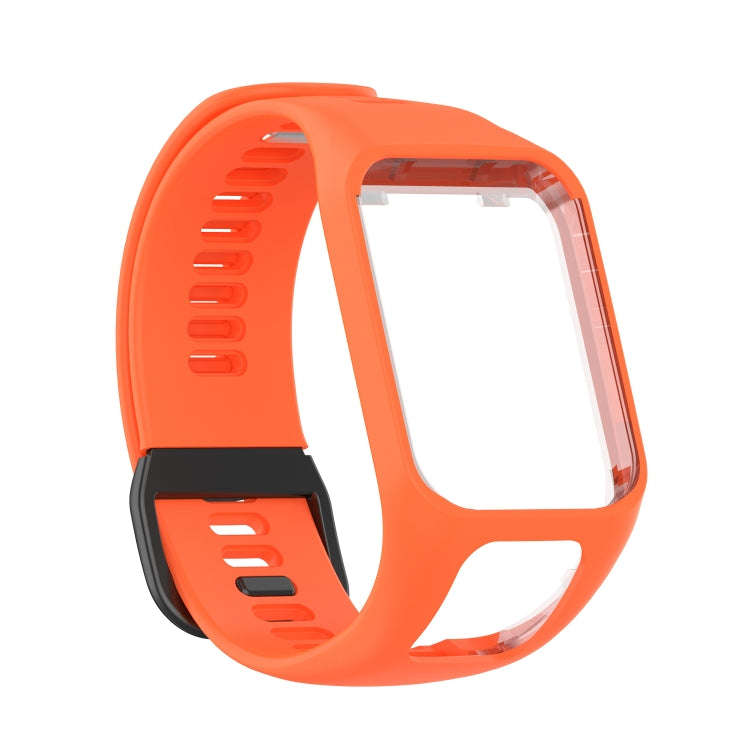 For Tomtom 4 Silicone Watch Band(Orange)