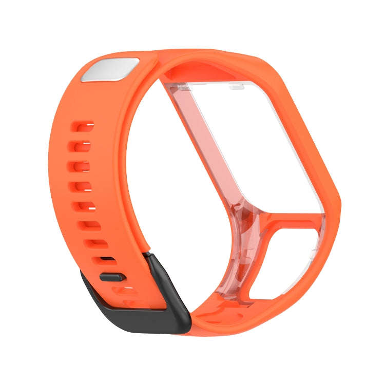 For Tomtom 4 Silicone Watch Band(Orange)