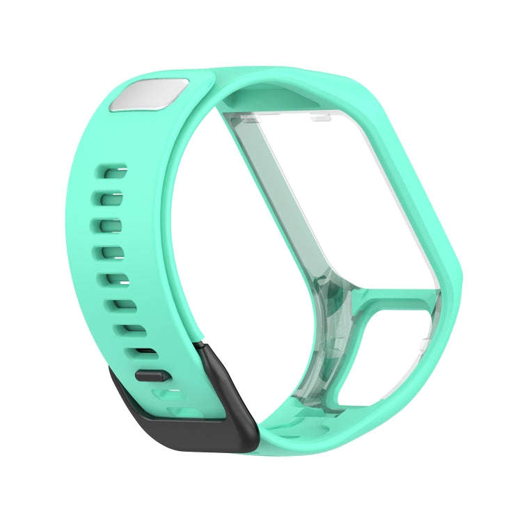 For Tomtom 4 Silicone Watch Band(Lake Blue)
