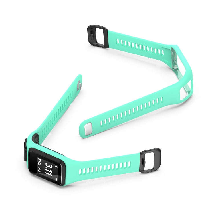 For Tomtom 4 Silicone Watch Band(Lake Blue)