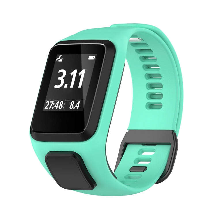 For Tomtom 4 Silicone Watch Band(Lake Blue)