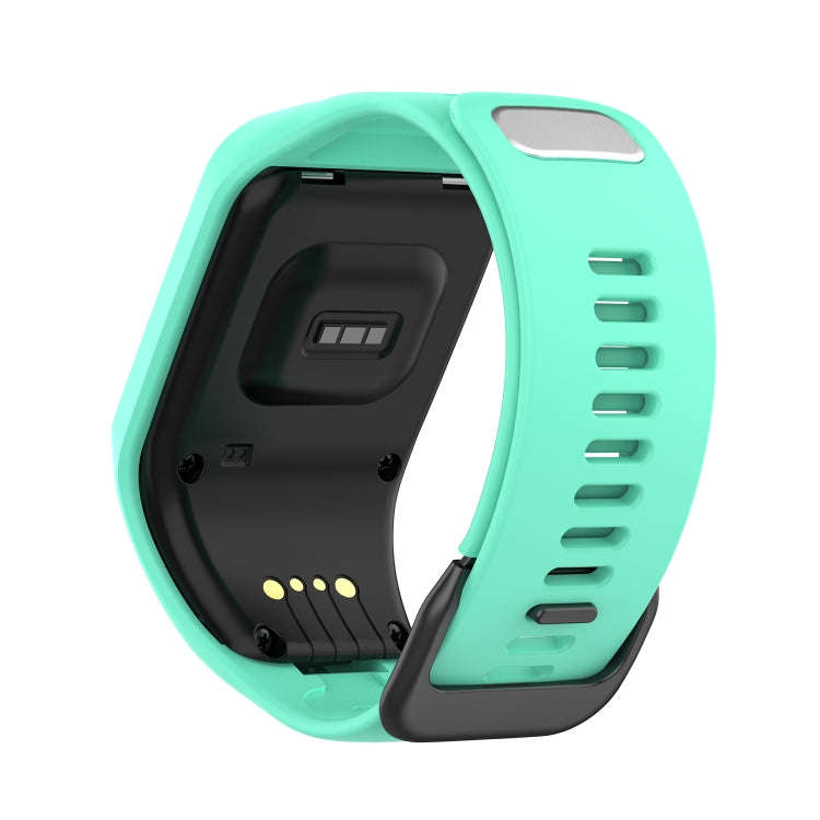 For Tomtom 4 Silicone Watch Band(Lake Blue)