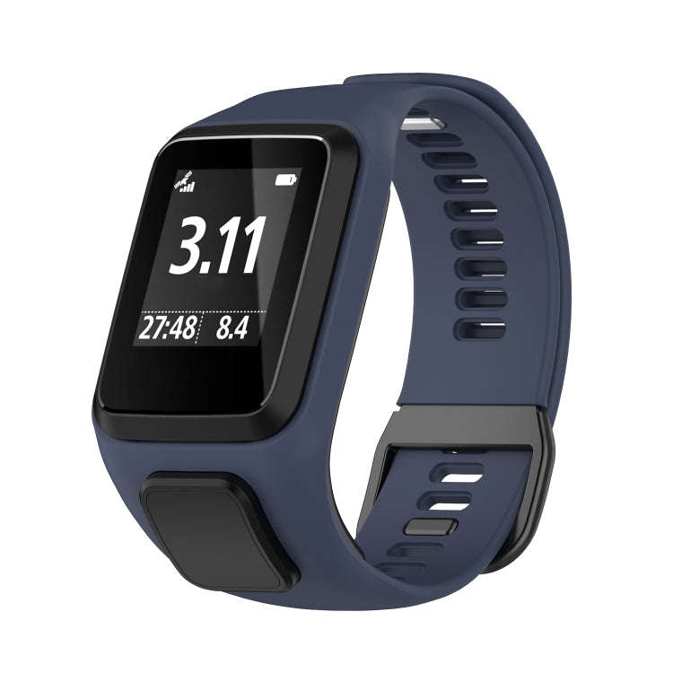 For Tomtom 4 Silicone Watch Band(Blue Grey)