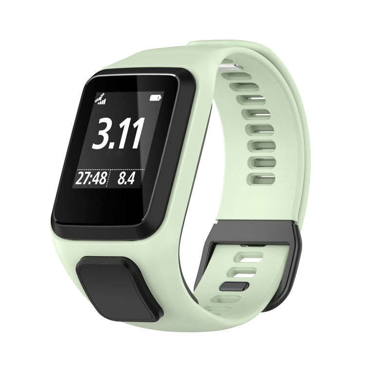 For Tomtom 4 Silicone Watch Band(Green)