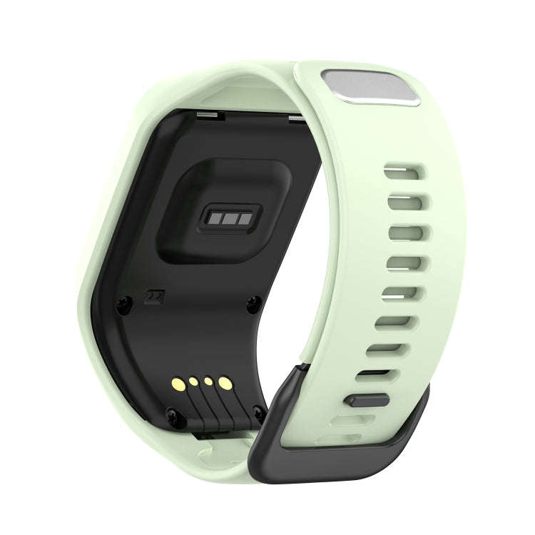 For Tomtom 4 Silicone Watch Band(Green)