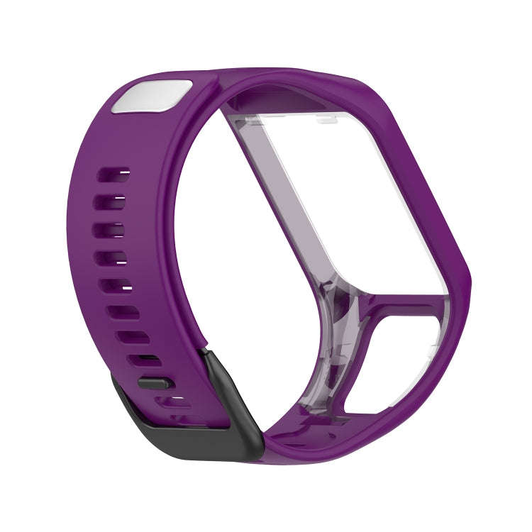 For Tomtom 4 Silicone Watch Band(Purple)