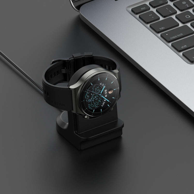 For Huawei Watch 3 / GT2 Pro / GT2 Pro ECG Universal Silicone Bracket Holder(Black)