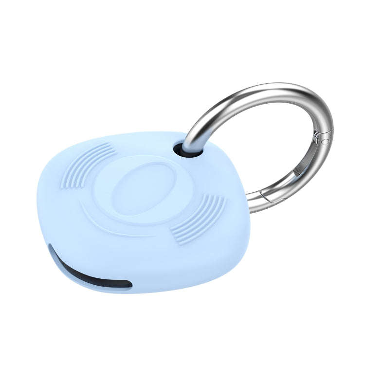 Location Tracker Anti-lost Portable Silicone Protective Case for Samsung Galaxy Smart Tag(Blue)