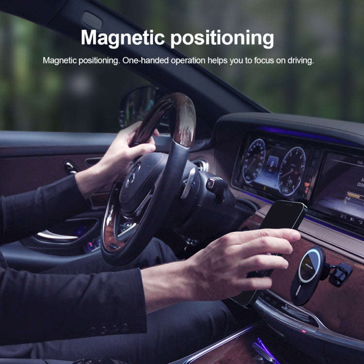 NILLKIN NKL01 MagRoad Lite Paste Type Car Magnetic Wireless Charging Holder