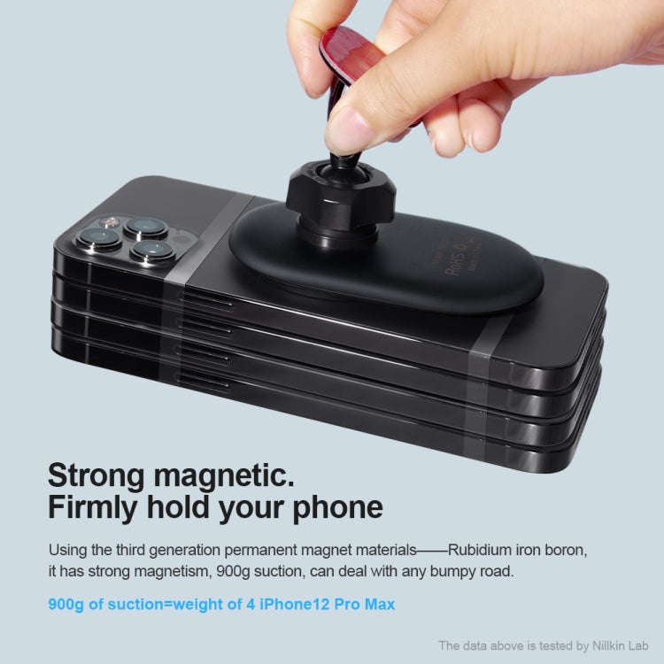 NILLKIN NKL01 MagRoad Lite Paste Type Car Magnetic Wireless Charging Holder