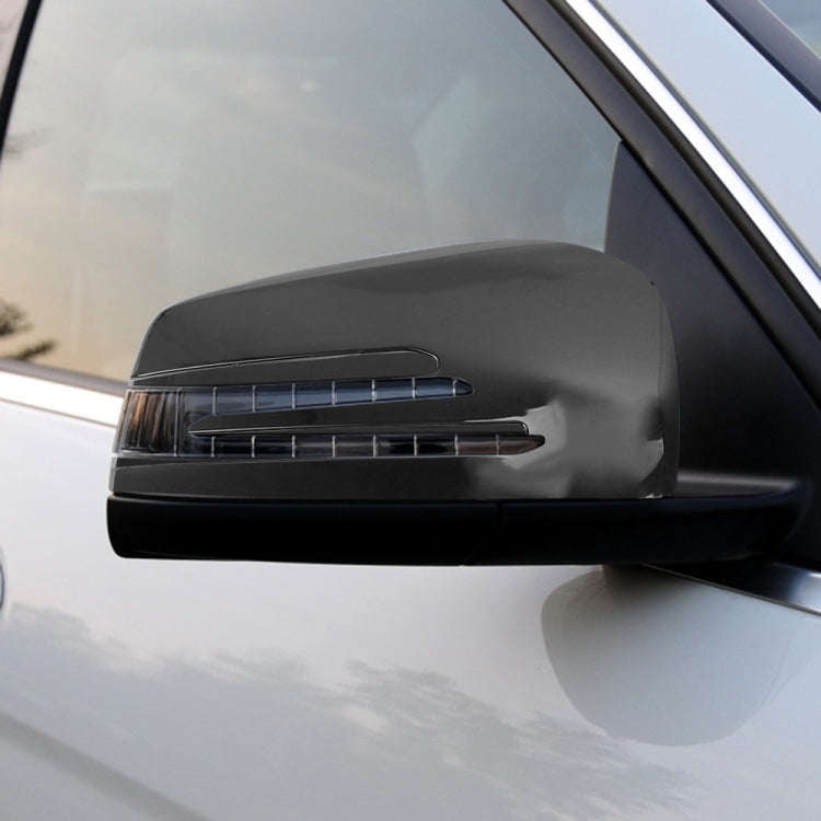 Car Reversing Rearview Mirror Housing for Mercedes-Benz W204 / W212, Style:Right Side(Bright Black)