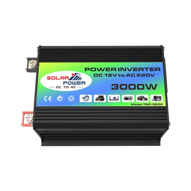 Tang I Generation 12V to 220V 3000W Modified Square Wave Intelligent Car Power Inverter with Dual...