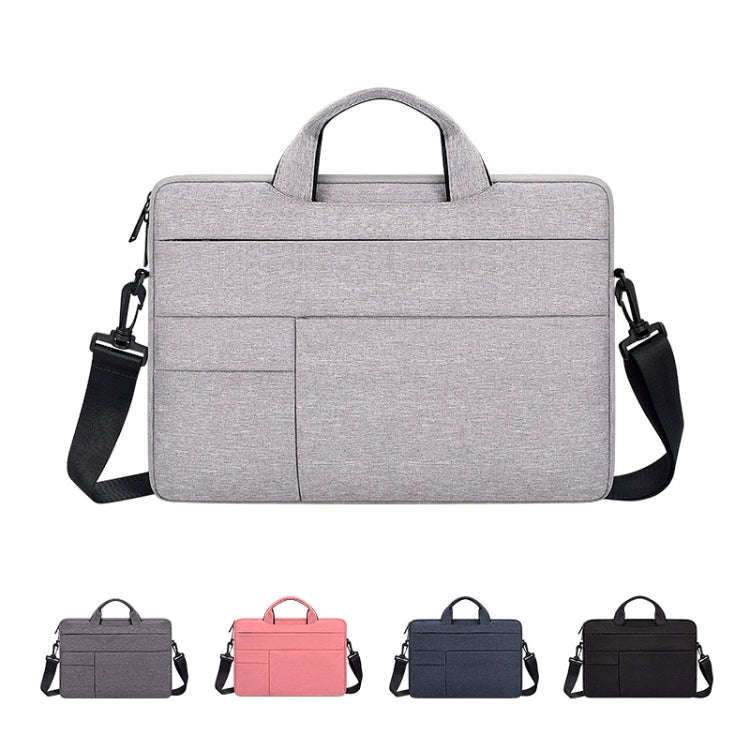ND05SDJ Oxford Cloth + Nylon Laptop Portable Shoulder Bag, Size:13.3 inch(Navy Blue)