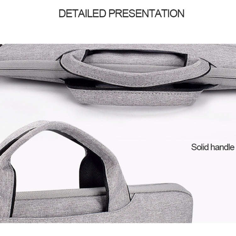 ND05SDJ Oxford Cloth + Nylon Laptop Portable Shoulder Bag, Size:13.3 inch(Deep Space Gray)