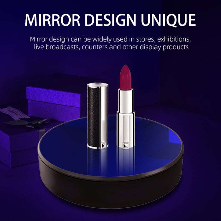 Intelligent APP Screen Display Electric Rotating Turntable Mirror Display Stand Live Broadcast Vi...