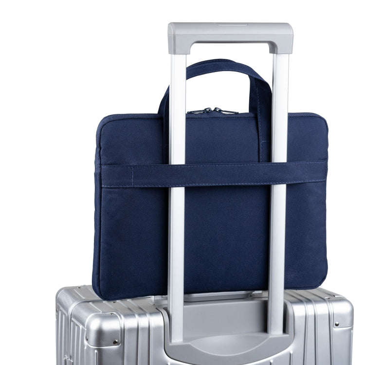 POFOKO A530 Series Portable Laptop Bag with Small Bag & Removable Strap, Size:14-15.4 inch(Light ...