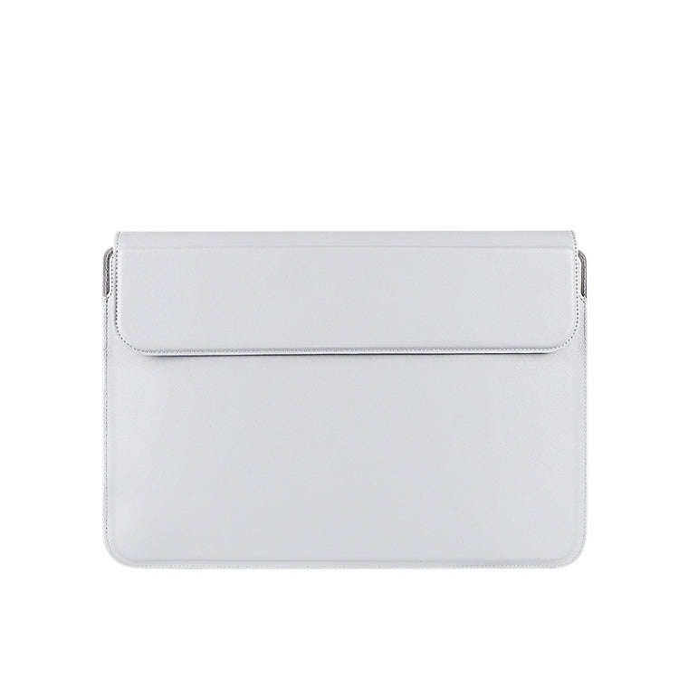 PU08 Multifunctional Notebook PU Liner Bag, Size:13.3 inch(Silver Gray)