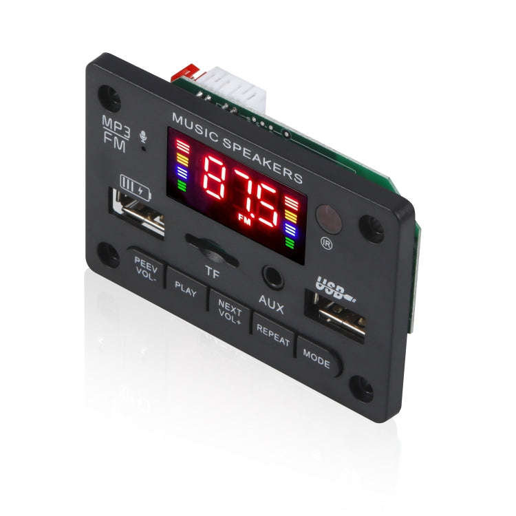JX-809BT Car 12V Audio MP3 Player Decoder Board FM Radio USB, with Bluetooth / Remote Control / R...