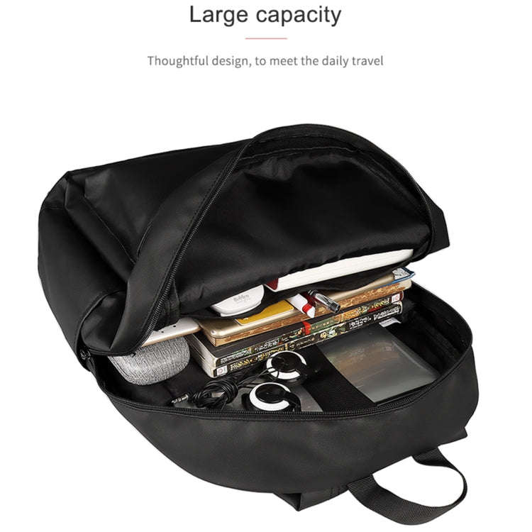 SJ03 13-15.6 inch Universal Large-capacity Laptop Backpack with USB Charging Port & Headphone Por...