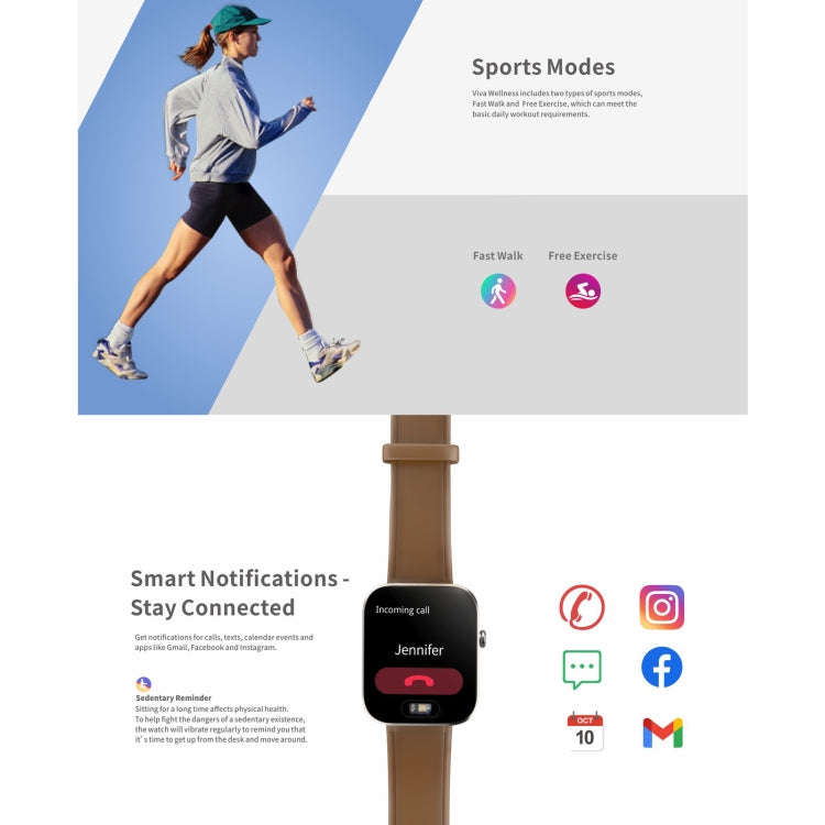 H1 1.3 inch TFT Screen IP68 Waterproof Smart Watch, Support Sleep Monitoring / Heart Rate Monitor...