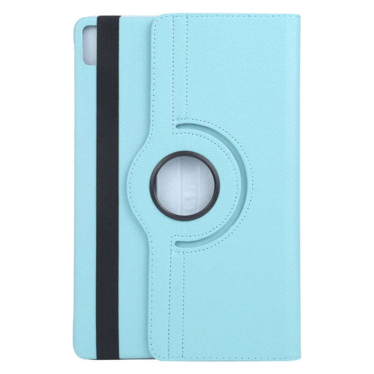 For Huawei MatePad Pro 12.6 2021 360 Degree Rotation Litchi Texture Horizontal Flip Leather Case ...