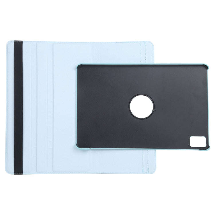 For Huawei MatePad Pro 12.6 2021 360 Degree Rotation Litchi Texture Horizontal Flip Leather Case ...