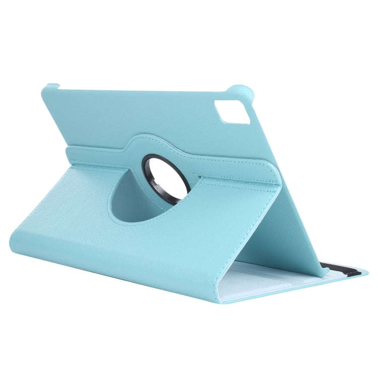 For Huawei MatePad Pro 12.6 2021 360 Degree Rotation Litchi Texture Horizontal Flip Leather Case ...