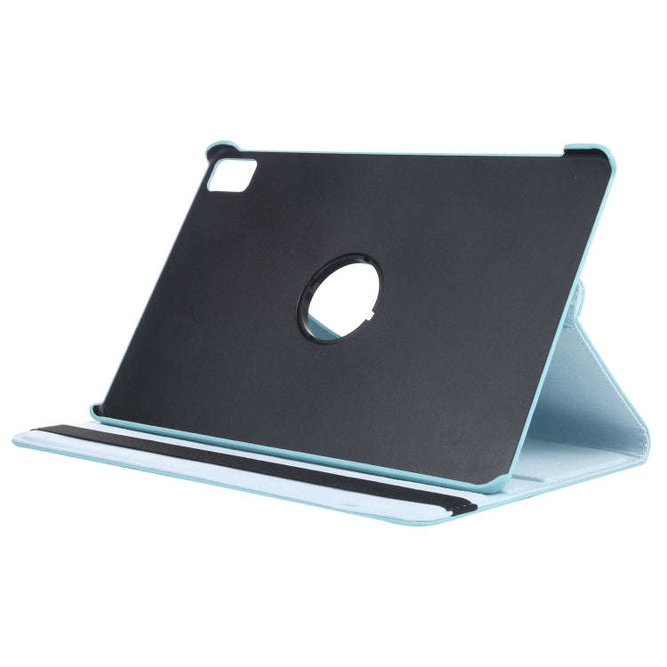For Huawei MatePad Pro 12.6 2021 360 Degree Rotation Litchi Texture Horizontal Flip Leather Case ...