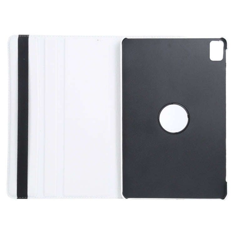 For Huawei MatePad Pro 12.6 2021 360 Degree Rotation Litchi Texture Horizontal Flip Leather Case ...