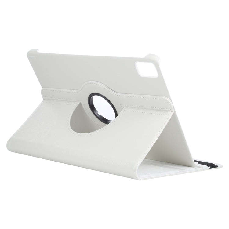 For Huawei MatePad Pro 12.6 2021 360 Degree Rotation Litchi Texture Horizontal Flip Leather Case ...