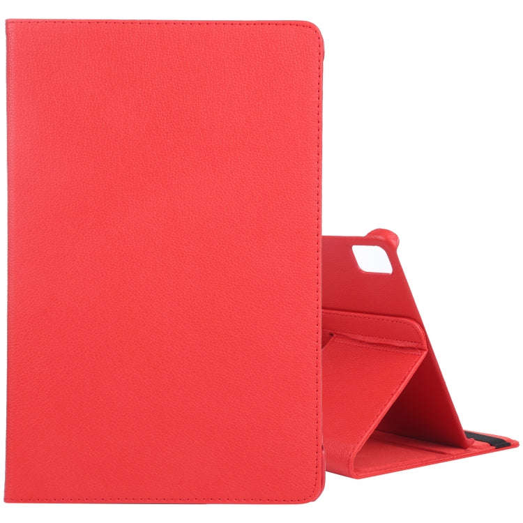 For Huawei MatePad Pro 12.6 2021 360 Degree Rotation Litchi Texture Horizontal Flip Leather Case ...