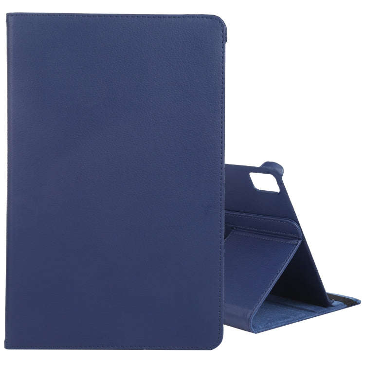 For Huawei MatePad Pro 12.6 2021 360 Degree Rotation Litchi Texture Horizontal Flip Leather Case ...