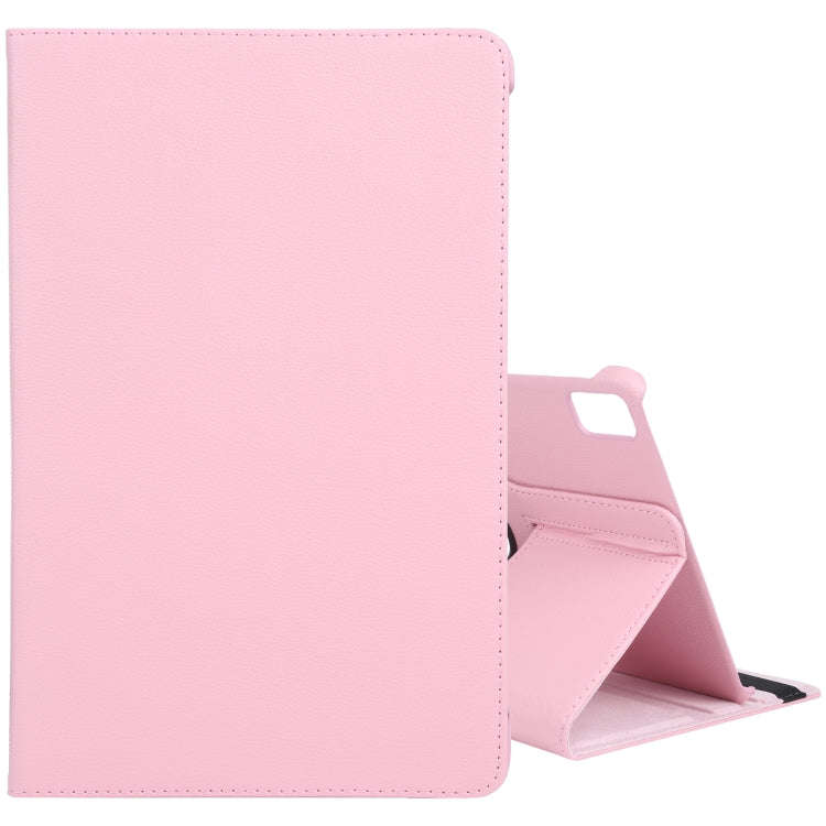 For Huawei MatePad Pro 12.6 2021 360 Degree Rotation Litchi Texture Horizontal Flip Leather Case ...