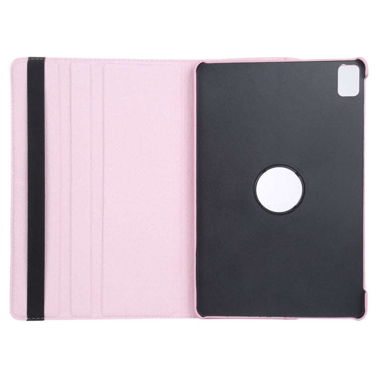 For Huawei MatePad Pro 12.6 2021 360 Degree Rotation Litchi Texture Horizontal Flip Leather Case ...