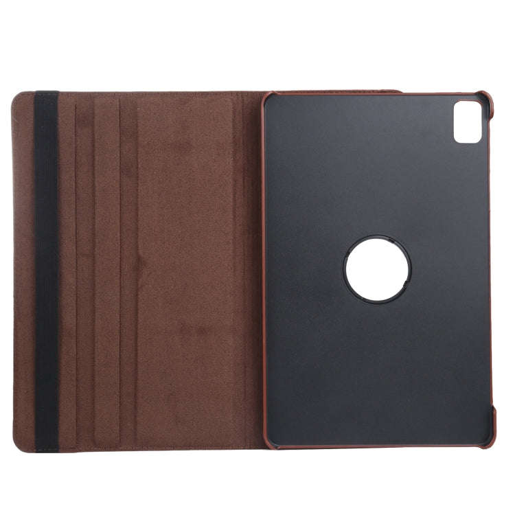 For Huawei MatePad Pro 12.6 2021 360 Degree Rotation Litchi Texture Horizontal Flip Leather Case ...