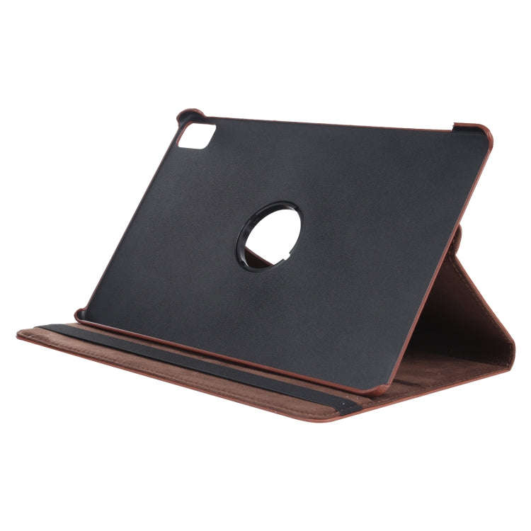 For Huawei MatePad Pro 12.6 2021 360 Degree Rotation Litchi Texture Horizontal Flip Leather Case ...