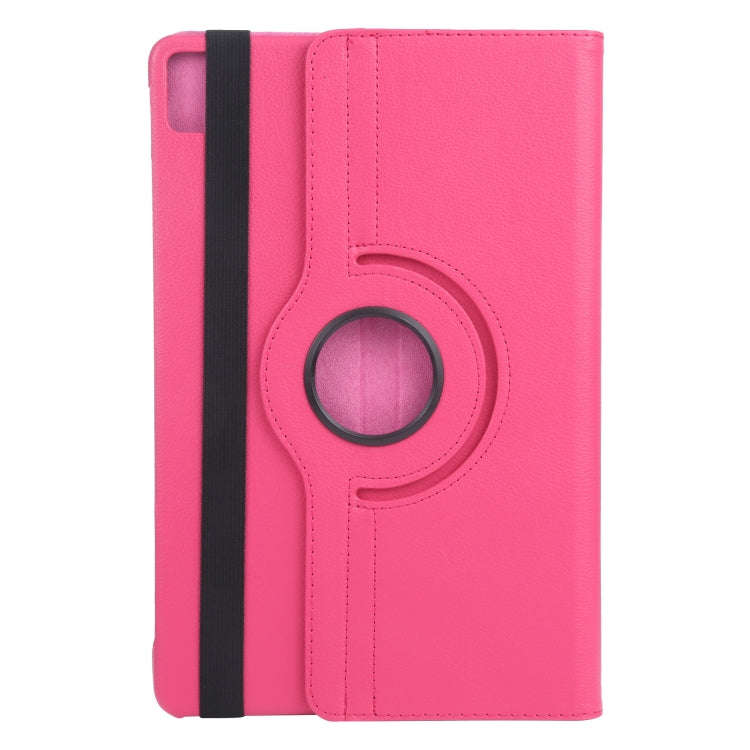 For Huawei MatePad Pro 12.6 2021 360 Degree Rotation Litchi Texture Horizontal Flip Leather Case ...