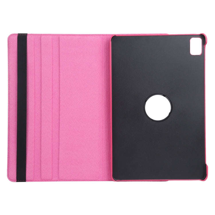 For Huawei MatePad Pro 12.6 2021 360 Degree Rotation Litchi Texture Horizontal Flip Leather Case ...