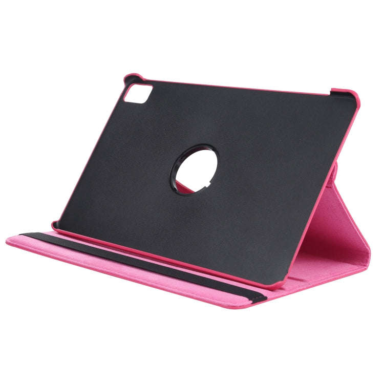 For Huawei MatePad Pro 12.6 2021 360 Degree Rotation Litchi Texture Horizontal Flip Leather Case ...