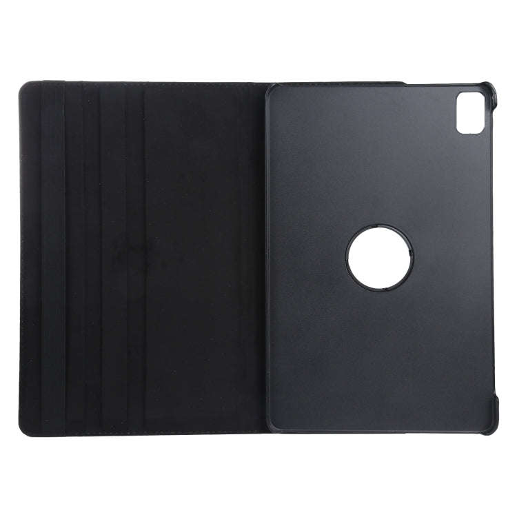 For Huawei MatePad Pro 12.6 2021 360 Degree Rotation Litchi Texture Horizontal Flip Leather Case ...