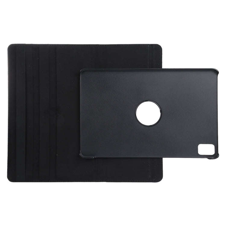 For Huawei MatePad Pro 12.6 2021 360 Degree Rotation Litchi Texture Horizontal Flip Leather Case ...