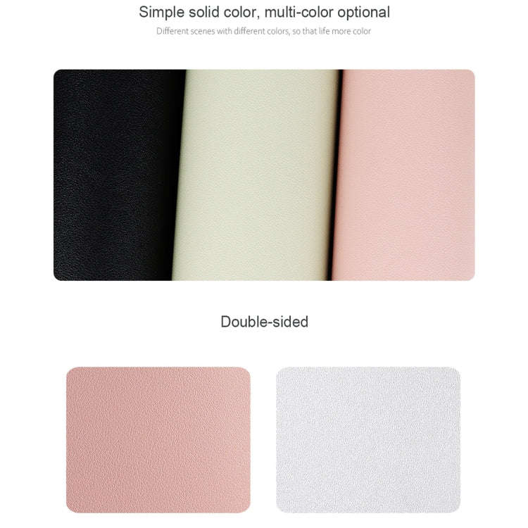 ZD01 Double-sided PU Mouse Pad Table Mat, Size: 90 x 40cm(Mint Green + Sky Blue)