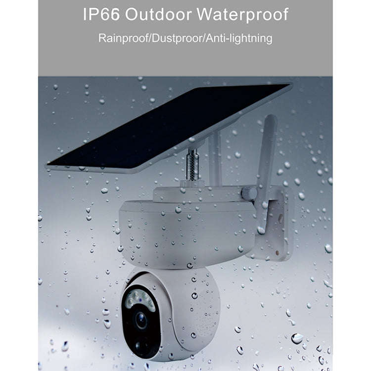 T24 1080P IP65 Waterproof Solar Smart PTZ Camera, Support Full-color Night Vision & Two-way Voice...