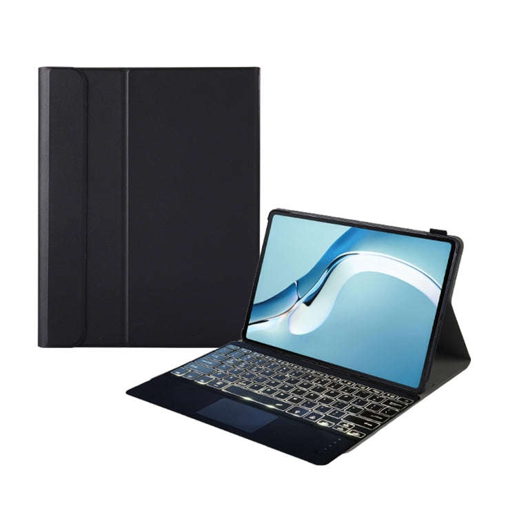 A126-AS For Huawei MatePad Pro 12.6 2021 Sheep Texture Ultra-thin Backlight Bluetooth Keyboard Ho...